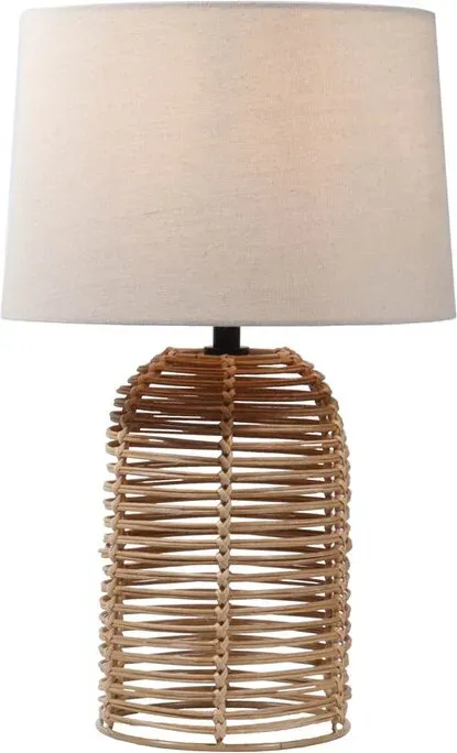 Lameke Boho gewebte Tischlampe