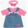 Bayer Design Puppenkleidung Jeanskleid Rosa (83853AA)