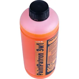 rosfix PaintPatron 3in1 1L Wartungs- und Reinigungsflüssigkeit für Farbspritzgeräte + 2er-Set weißer Fingerfilter 60 Mesh für Farbspritzgeräte