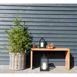House Nordic Caor Aufbewahrungskorb 50 x 50 x 50 cm Braun