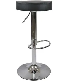 Hti-Living Barhocker 2er Set höhenverstellbar Schwarz