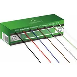 Quadrios 19011ca084 Litze Lify 1 x 0.14mm2 Blau, Braun, Grau, Rot, Schwarz, Weiß, Gelb-grün 70m