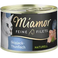Miamor Feine Filets Natur Skipjack-Thunfisch 12 x 156 g