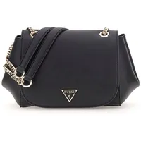 GUESS Schultertasche Talent Convertible Xbody Flap Bag Black