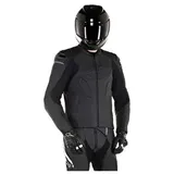 Caliber Lederkombijacke schwarz, 58