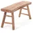 DESIGN DELIGHTS Sitzbank Malu 93 Beige 93 x 44 cm