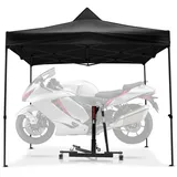 ConStands Motorradheber Set CS Power Evo Zentralständer für Suzuki GSX-R 750 11-17 + Rennzelt