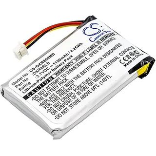 TCTK Akku 1150mAh Kompatibel mit [Infant Optics] DXR-8, DXR-8 Video Babymonitor, Wireless Monitor, für [Luvion] Grand Elite 2 Ersetzt DXR8RLB, SP803048