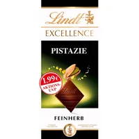 Lindt EXCELLENCE Pistazie - Feinherbe Schokolade | 100g Tafel | Mit Pistazie | Intensiver Kakao-Geschmack | Dunkle Schokolade