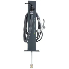 Doktorvolt Wassersäule Gartenpfosten Wasserhahn dekorative Wasserzapfstelle grau