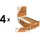 MYPROTEIN Proteinriegel Chocolate/Erdnuss Riegel 720 g