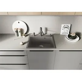 Blanco Alta-S II Einhebelmischer PVD Steel