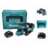 Makita DKP 181 T1J Akku Hobel Falzhobel 82 mm 18 V Brushless + 1x Akku 5,0 Ah + Makpac - ohne Ladegerät