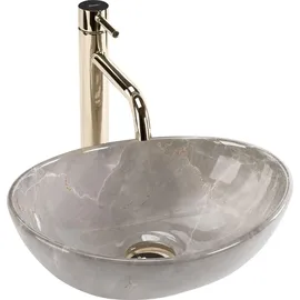 REA Sofia Mini Aufsatzwaschbecken 35 x 26 cm