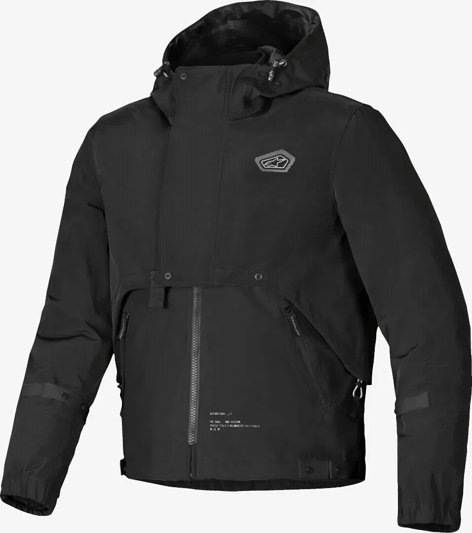 Alpinestars Mootant WP wasserdichte Motorrad Textiljacke, schwarz, Größe XL für Männer