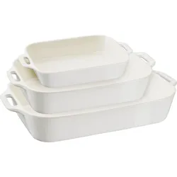 Staub Backformen Elfenbein 3 St.