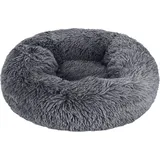 Welikera Hundematte Hundebett mit waschbarem Bezug [ 60cm,Grau] Hundekissen, Hundekorb