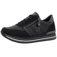 REMONTE Sportliche Schnürschuhe in Schwarz 38 EU