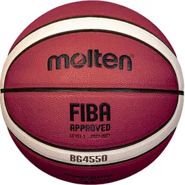 Molten Basketball B6G4550 DBB Indoor Spielball orange/ivory 6