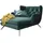 KAWOLA Longseat CHARME Velvet smaragd