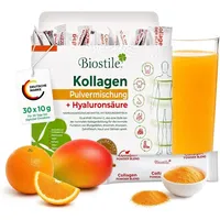 Biostile Collagen Powder Blend mit Hyaluronsäure Beutel 30 St.