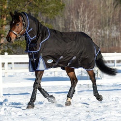 Weatherbeeta Comfitec Ultra Cozi II Detach-A-Neck Medium 220g - charcoal/blue/white, 135