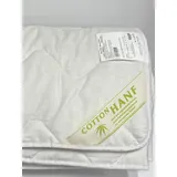 Bach's Betten Welt Summerlove Hanf-Plus feine Sommerdecke 100% Natur Füllung 60% Hanf und 40% Baumwolle Bezug 100% Baumwolle (200 x 200 cm)