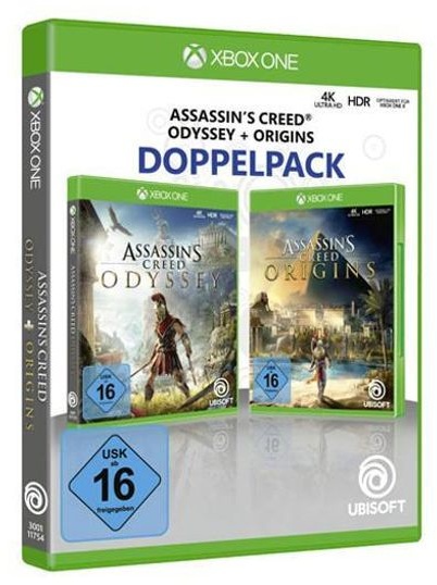 Assassin's Creed Odyssey + Origins, XBox One-Blu-ray Disc