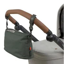Lässig Baby Kinderwagenorganizer mit Befestigung Dark olive