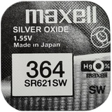 Maxell 364 SR621SW Batterien Silber 1.55V Uhrenbatterie Neu