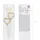 Partydeco Wunderkerzen Herz ca. 16,5 cm | Gold - Gold
