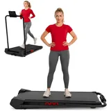 Drgymlee Walking Pad Laufband mit Vibrationsfunktion, klappbares Untertisch-Laufband für Zuhause & Büro, leises kompaktes Laufband 1–10 km/h zum Gehen & Joggen, ideal für Anfänger, mit Fernbedienung