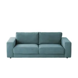 jette home Cordsofa Sila ¦ türkis/petrol ¦ Maße (cm): B: 230 H: 85 T: 127.0