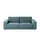 jette home Cordsofa Sila ¦ türkis/petrol ¦ Maße (cm): B: 230 H: 85 T: 127.0