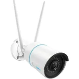 Reolink 5mp Wlan Überwachungskamera Outdoor, 2,4ghz/5ghz Wlan Cctv Ip Kamera Aussen Mit Personen-/fahrzeugerkennung, Ip66 Wetterfest, Nachtsicht, Bewegungsmelder, Sd-kartenslot, Zeitraffer, Rlc-510wa