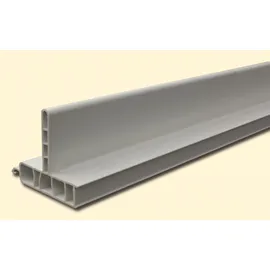 Schellenberg PVC-Winkelendleiste Maxi grau 2,10 m