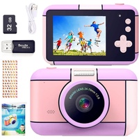 BaFuland Kamera für Kinder, 2,4 Zoll / 6,1 cm (2,4 Zoll), Digitalkamera, Mini-Digitalkamera für Jungen und Mädchen von 3 bis 10 Jahren, 32 G Karte inklusive, Spielzeug für Kinder