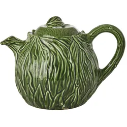 RICE Teekanne aus Keramik, handgemalt, 1,6L Ø 17 cm, Höhe 18 cm