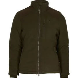 PINEWOOD Harriette Padded Fleecejacke Grün/Suede Brown S
