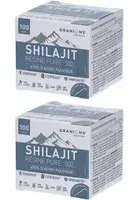 Granions Shilajit pur en résine - 500mg Poudre Pour La Préparation D'Une Solution 2x50 g