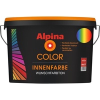 Alpina Color Innenfarbe Wandfarbe RAL 5010 Enzianblau matt 2,5 L