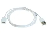 OTB USB Ladekabel / Ladeadapter kompatibel zu Apple Pencil - Weiß