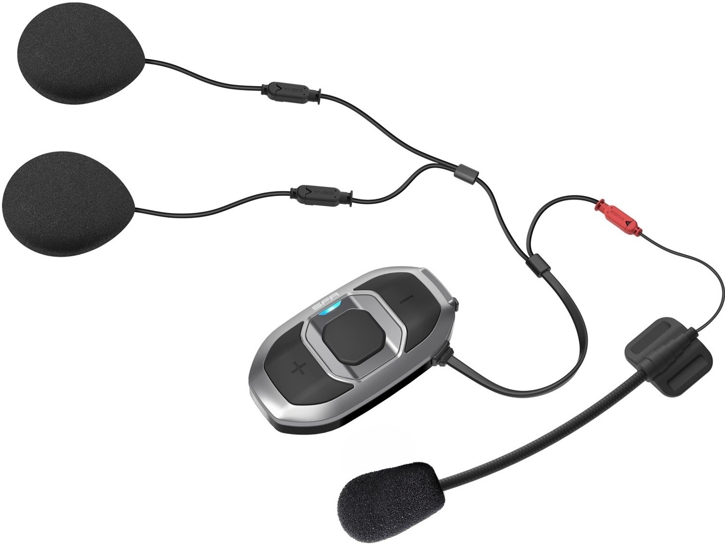 Sena SFR Bluetooth communicatie systeem één Set, Eén maat