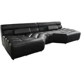 KAWOLA Big Sofa TARA schwarz