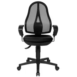 TOPSTAR Drehstuhl mit AL Open Point SY schwarz OP20UG20