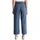 Marc O'Polo Weite Jeans MARC O'POLO DENIM "aus Lyocell-Mix ohne Stretch", Damen, Gr. 29, Länge 34, blau (medium blau), Obermaterial: 80% Lyocell, 20% Baumwolle, unifarben, knöchelfrei, Jeans