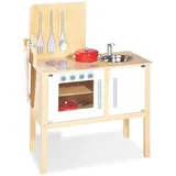 Pinolino Kombi Küche Jette Spielküche Küchenspielzeug + Zubehör Holzküche