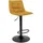 VCM Middelfart Barhocker Textil senfgelb 2er Set