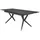 bene living Valor Ausziehtisch 160/210 x 90 x 76 cm Grau
