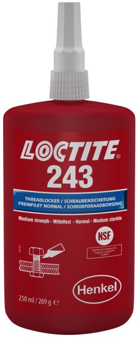 Loctite 243 Schraubensicherung mittelfest 250 ml